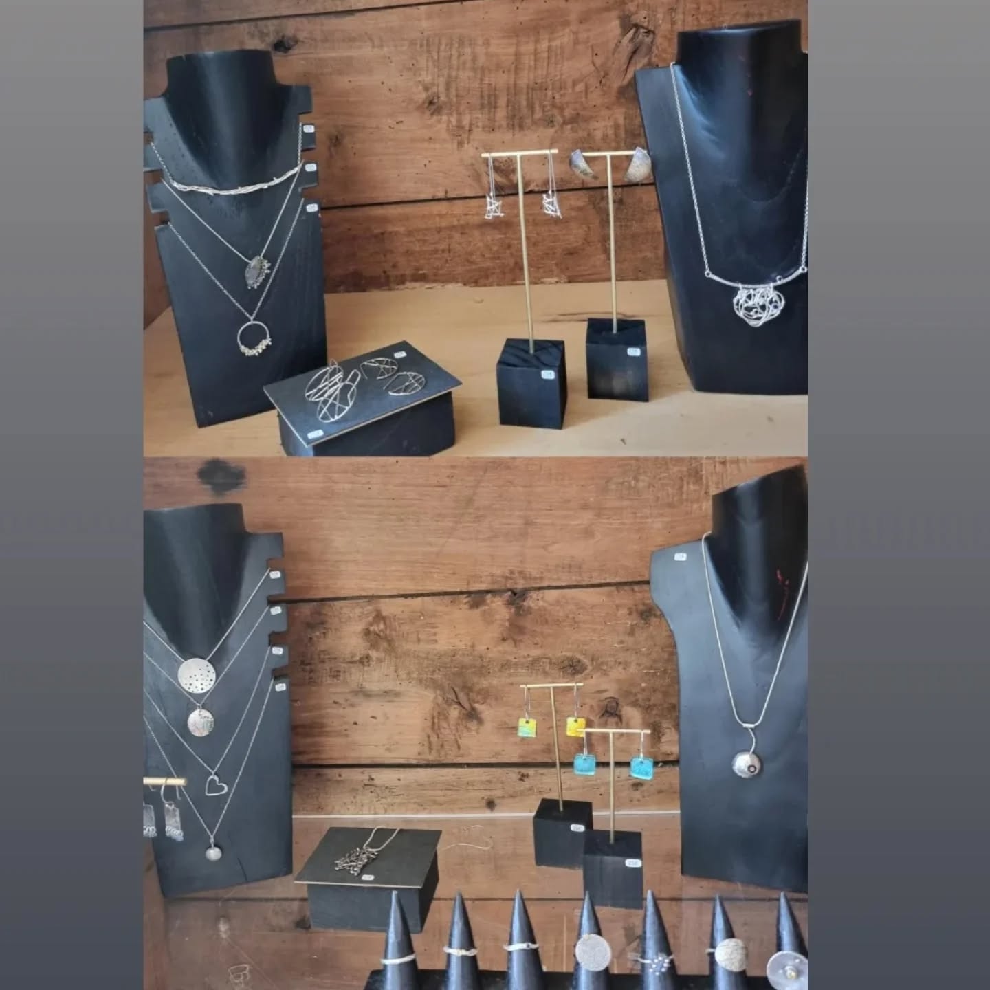 Mini refresh of my stand at @o_ptits_papiers in St Cyprien sur Dourdou, this is a lovely boutique/cafe where you'll find amazing paper sculptures and pictures by Magali and ceramics by Nathalie @latelierdartgile so pure and tactile that I am slowly building a collection myself.