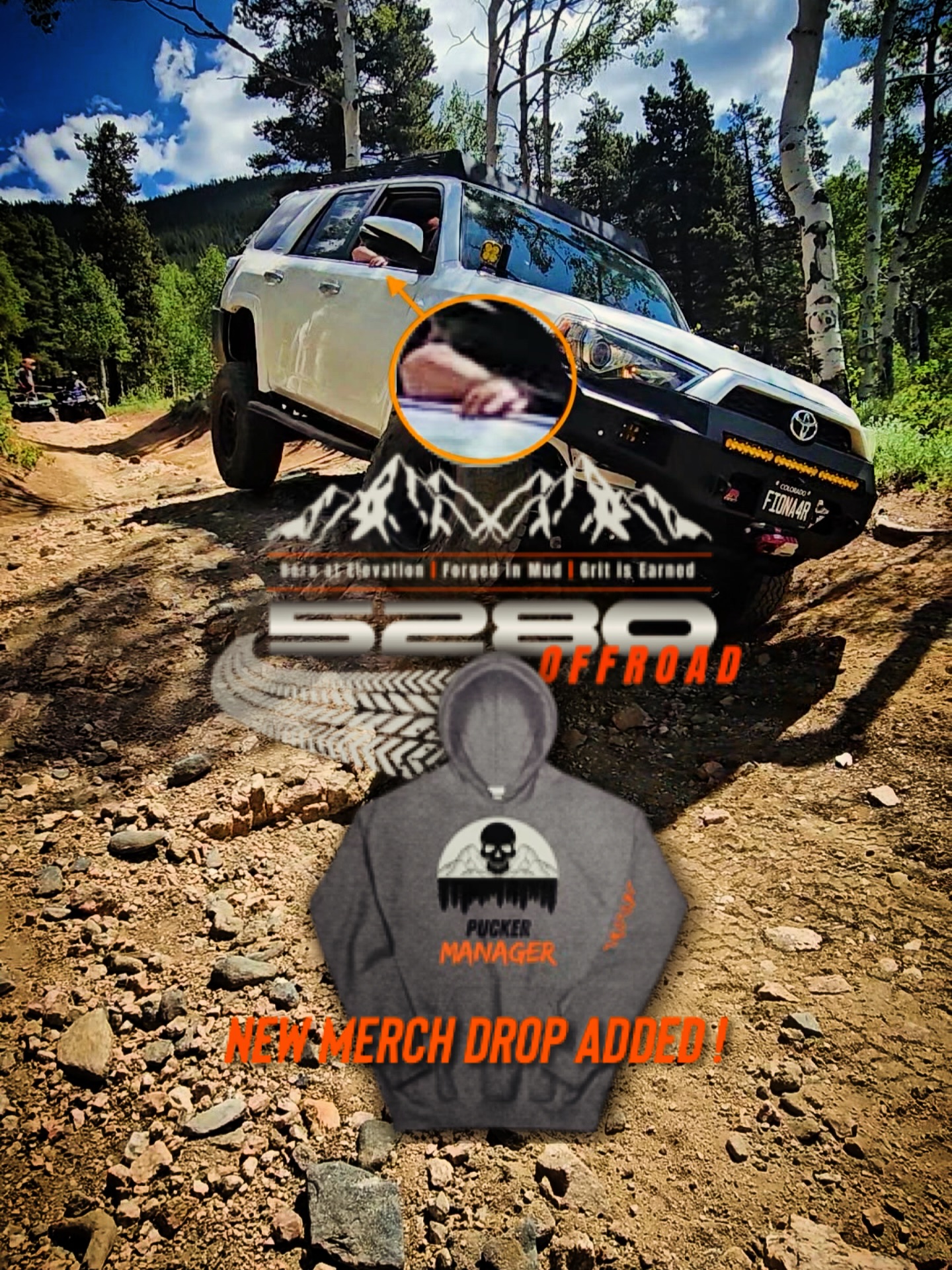 New Merch Alert - Get yours before they're gone! #5280offroad #PuckerManager #GotGrit #passengerprincesses