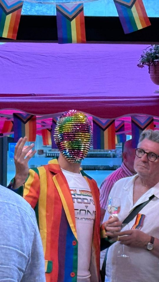 OMG LAST NIGHT WAS AMAZING!!! Thanks so much for coming down to the show last night and helped to make it a huge success. It was truly amazing having you all there to celebrate Pride together 🌈 💞 👏
For those that couldn't make it, the show is open today tomorrow and Sunday from 12-6pm (pride is looking a bit soggy so why not come in for some colourful gay history and culture?!?)
#QUEERTODAYGONETOMORROW #artexhibition #londonart #artgallery #maskedartist #emergingartist #artlondon #londonpride #prideart