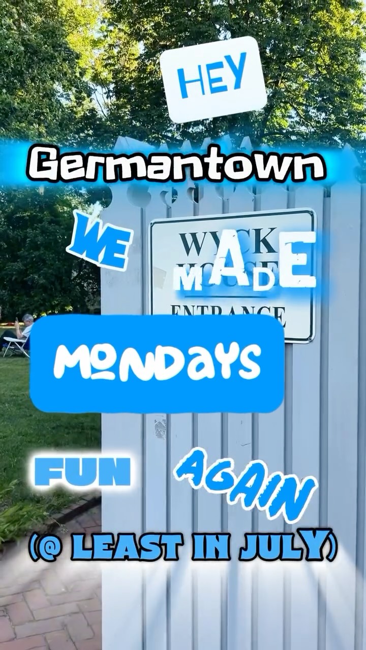 We made Mondays fun again—at least in July! 🎶✨
Join us for the 50th annual Carillon Recital Series, featuring four outstanding American performers who will make our tower bells sing. 🔔
Come early for our Germantown Gems talks at 6:30pm—topics include Wyck Garden, a carillon tour, Lafayette’s visit to Germantown, and our historic pipe organ. 🌿📜🎹
Music starts at 7 across the street at the Wyck Garden!🪴