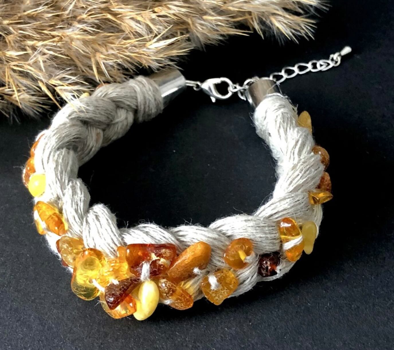 Something completly NEW !!
Linen and Amber bracelet😊😊
Shop now online @https://www.nordhausshop.com/new-arrivals