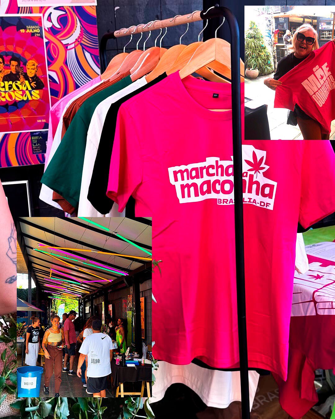 Marcha da Maconha na 2a ediçao da ExpoMaria — trocas, afetos e luta 🍃
O cheiro da planta não estava só nas camisetas ou nos panfletos. Estava no ar, nas conversas que acendiam ideias, nas mãos que se estendiam, no olhar de quem finalmente se via — sem mediação de tela.
Celebramos como sempre estivemos nas ruas: com coragem, com história, com o corpo inteiro. Porque há lutas que não cabem no digital. E encontros que só fazem sentido quando são ao vivo.
A cannabis nos conecta, mas o calor humano transforma. Maximo respeito as parcerias que colaram @aureacreatiohm__ @tragospoeticos @umatim.tabacaria @informacann.oficial
@alibidavez @bahsakewii @instituto.bioser @mr.glass.co @karmafree.br
Reconheceu alguem!? Marca a galera aqui nos comentarios!