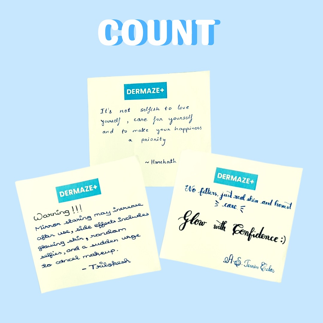 You don’t just support,you add soul to it.
It’s always been the thought that counts.