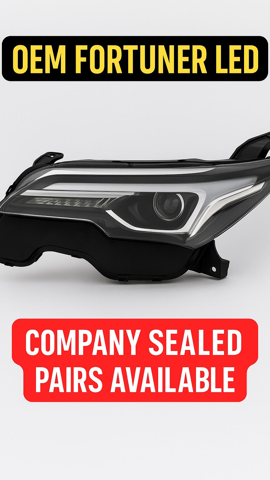 🔥 LEGIT OEM Fortuner LED Headlight
No modification. No compromise.
Trusted by 500+ car lovers.
📥 DM ‘FORTUNER LED’ to order
🚚 PAN India | 3-month Guarantee
#fortunerindia #oemparts #fortunerconversion #carupgradeskit #cardealersofinstagram
