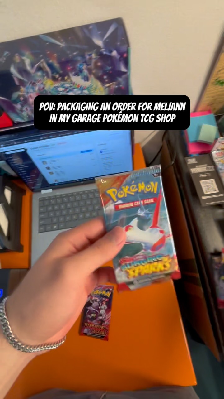 Day 14 of Victory Road Vault TCG 🛒⚡️📦
We’re officially shifting gears — this series is no longer about starting an online Pokémon business… it’s about running one! The site is live, orders are coming in, and the real journey is just beginning.
Today we packaged an order for Meljann that included some English booster packs, English singles, and a few Japanese singles. Always grateful for the support and stoked to be getting cards into the hands of fellow collectors and players!
Let’s keep it rolling 🎴🔥
#VictoryRoadVault #PokemonTCG #RunningABusiness #TCGVendor #OrderPacked #BoosterPacks #JapaneseSingles #EnglishSingles #Pokemon #PokemonCards #PackOpening #SmallBizLife #TCGCommunity
