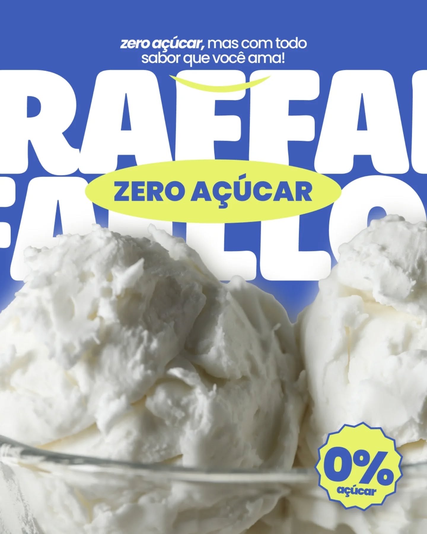 Zero açúcar, 100% sabor!
Um sorvete leve, irresistível e feito pra você curtir sem culpa.
Ice Spice, mais doces do que nunca. 🍨😋