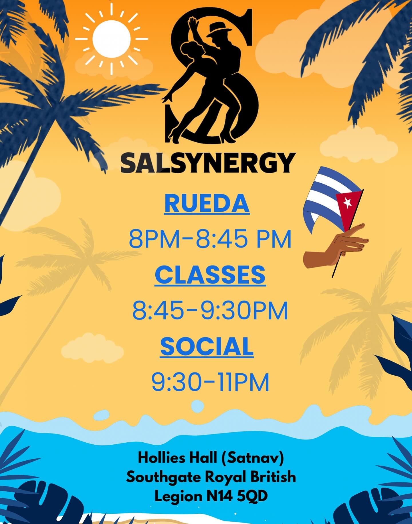🍪 Treat yourselves to a Super time this ☀️day
🕢 Doors Open 07:45pm
Share the Love ❤️
Tell A Friend To Tell A Friend 🤳
TO BRING A FRIEND!! 👯♀️🕺🏼👯♂️
#salsynergysundays #salsa #salsalondon #ruedadecasino #londondancescene #Cubansalsa #latinvibesuk #Salsynergy #Dance #Fun #cubanmusic #Latin #Cuban #Goodvibes #Dancing #Latindance #salsamusic #Nightout #Fypage #fyp