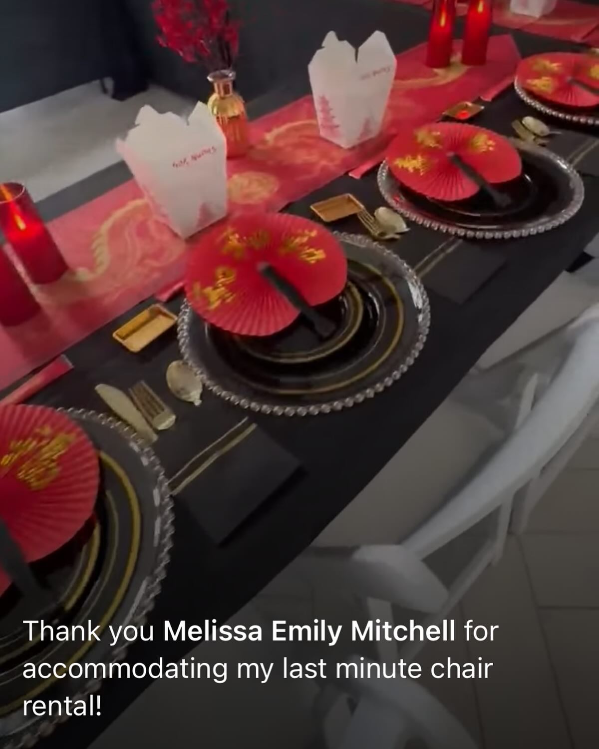 Our eighteen (18) Ghost Me White Plush Cozy Resin Chairs were a great match for this client’s set up! We appreciate her business!! 📸 table decor/set up credit: Client @champagne_aka_cece