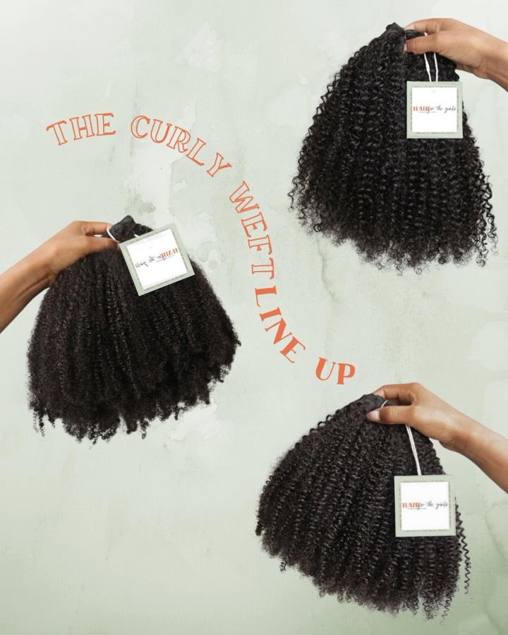 Choose your fighter: curls edition! 🥊➰➿
Our kinks, coils, and curls wefts are perfect for going BIG with the volume, or for giving your natural hair a break from the elements. rock your natural curls even in a protective style 👏🏾👏🏽👏🏿👏🏼