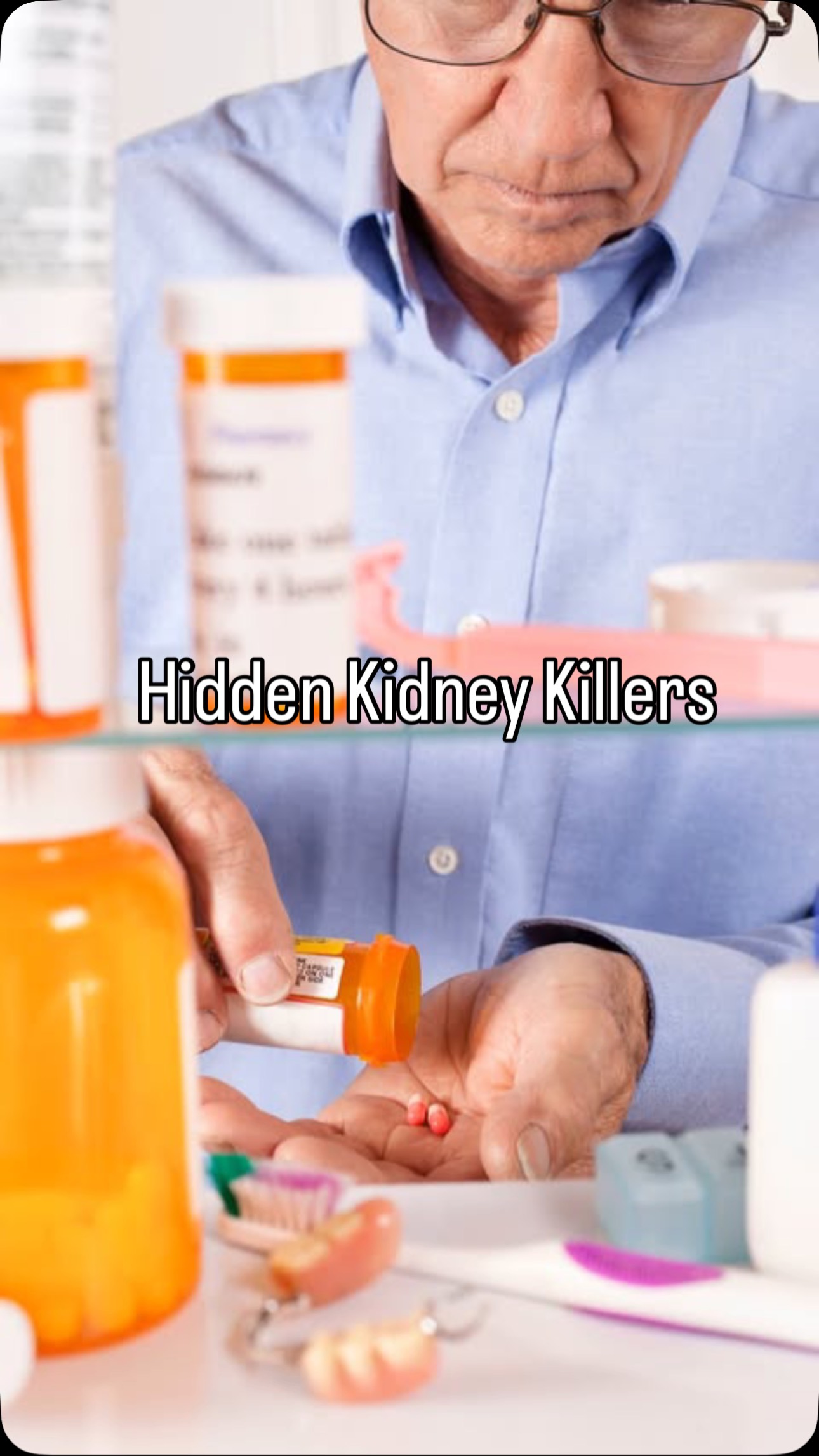 Your medicine cabinet has hidden kidney killers!
WHAT MOST PEOPLE DON'T KNOW:
NSAIDs like ibuprofen block prostaglandins—cutting blood flow to your kidneys. PPIs like omeprazole increase chronic kidney disease risk by 20-50%.
THE SCIENCE:
These common medications cause interstitial nephritis and reduced kidney perfusion, which is especially dangerous if you're dehydrated, over 65, or already have kidney disease.
WHAT YOU CAN DO:
Use lowest dose for shortest time. Ask your doctor about safer alternatives like acetaminophen. Get your kidney function tested—most people don't even know their baseline.
SAVE THIS POST if you found it helpful and SHARE with someone who needs to see this.
QUESTIONS? Drop them below—I read every comment.
➤ For more evidence-based health insights: Follow @seanhashmimd
🧪 References:
National Kidney Foundation: Pain medicines and your kidneys https://www.kidney.org/atoz/content/pain-medicines-and-your-kidneys
Naughton CA. Drug-induced nephrotoxicity. Am Fam Physician. 2008 Oct 1;78(7):743-50.
Medical Disclaimer: This content is for educational purposes only and does not constitute medical advice. Always consult your healthcare provider for medical decisions.
#KidneyHealth #EvidenceBasedMedicine #MedicationSafety #HealthTips #MedicalFacts #DoctorLife #Nephrology #PreventiveMedicine #HealthEducation #MedicalAdvice