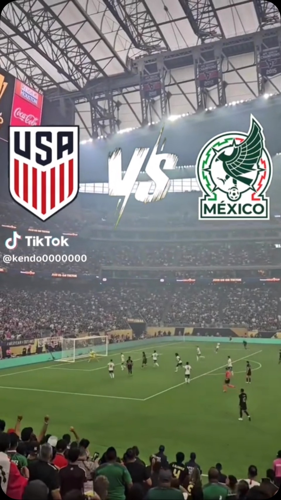 Mexico takes the Gold Cup! 🇲🇽🏆
Much respect to both teams for a great final. Proud moment for el Tri and all the fans 💚⚽
🎥 KendO
#GoldCupFinal #FutbolFandom #vivamexico #soccer