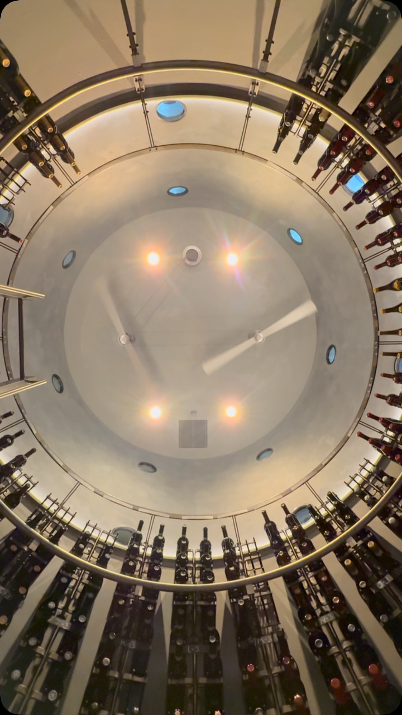 The wine silo, a cylindrical shrine to structure and vintage
.
.
#winesilo #luxurylifestyle #greatclients #finehomebuilding #archdaily #archilovers #customhomes #coastalliving @ospreybarns #winecollection #foodandwine #winespectator #decanter #winenthusiast #custommetalwork
.
.
@andrewbartolotta_aia
@turnerexhibitsinc
@apexpps