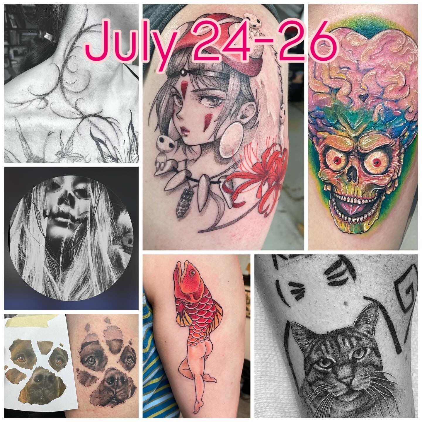 In a couple weeks here we’ll be hosting @turnertatz for a few days! DM them directly to book!