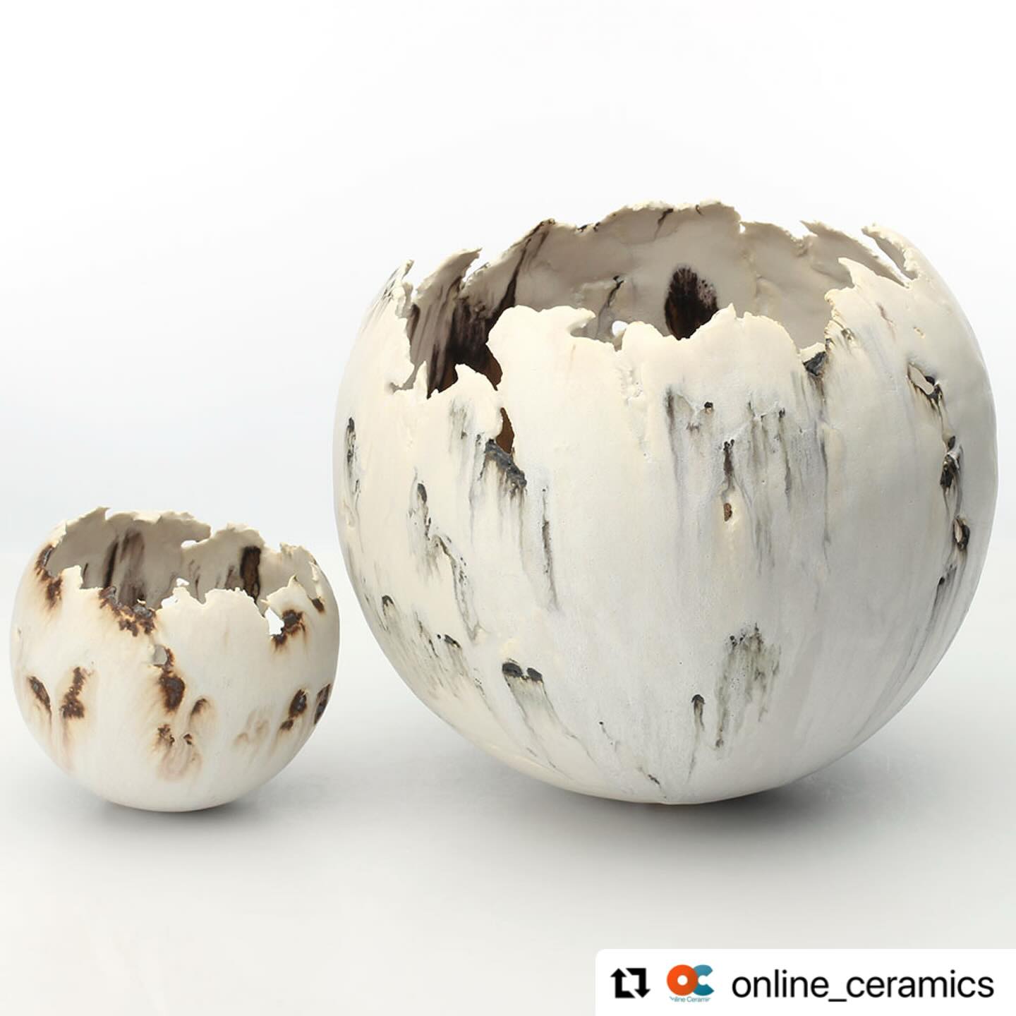 #Repost @online_ceramics
・・・
New ceramicist - Kate Windibank - joins Online Ceramics 💛🧡❤️
@firedthings #abstractart #artforhome #artobject #britishceramics #britishstudiopottery #buyhandmadepottery #ceramicart #ceramicartists #ceramiccollector #ceramicsculpture #ceramicvessel #claysculpture #contemporaryceramics #handmadeinbritain #madebyhandonline #miniatureceramics #porcelainart #porcelainceramics #pottersoninstagram #potterylover #sculpturalceramics #ukceramics #buyingceramics