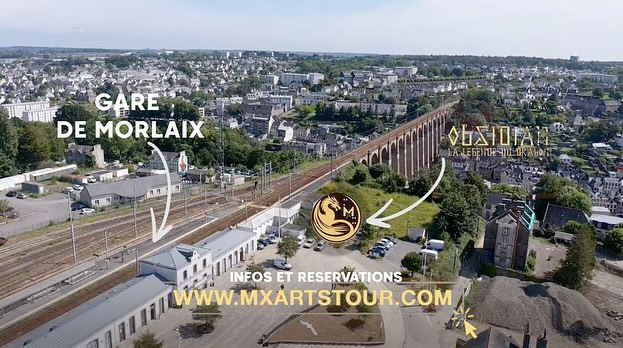 🎨 8 artistes, du street art et bien plus encore !
🐉 Obsidian, la légende du dragon vous donne rendez-vous à la gare de Morlaix, juste après le viaduc, dans l’ancien tunnel du funiculaire 🚂✨
👉 Un lieu unique et incontournable pour une expo hors du commun !
📅 Infos & résa : www.mxartstour.com
#Morlaix #StreetArt #Expo #Dragon #ArtUrbain #TunnelArtistique #Incontournable