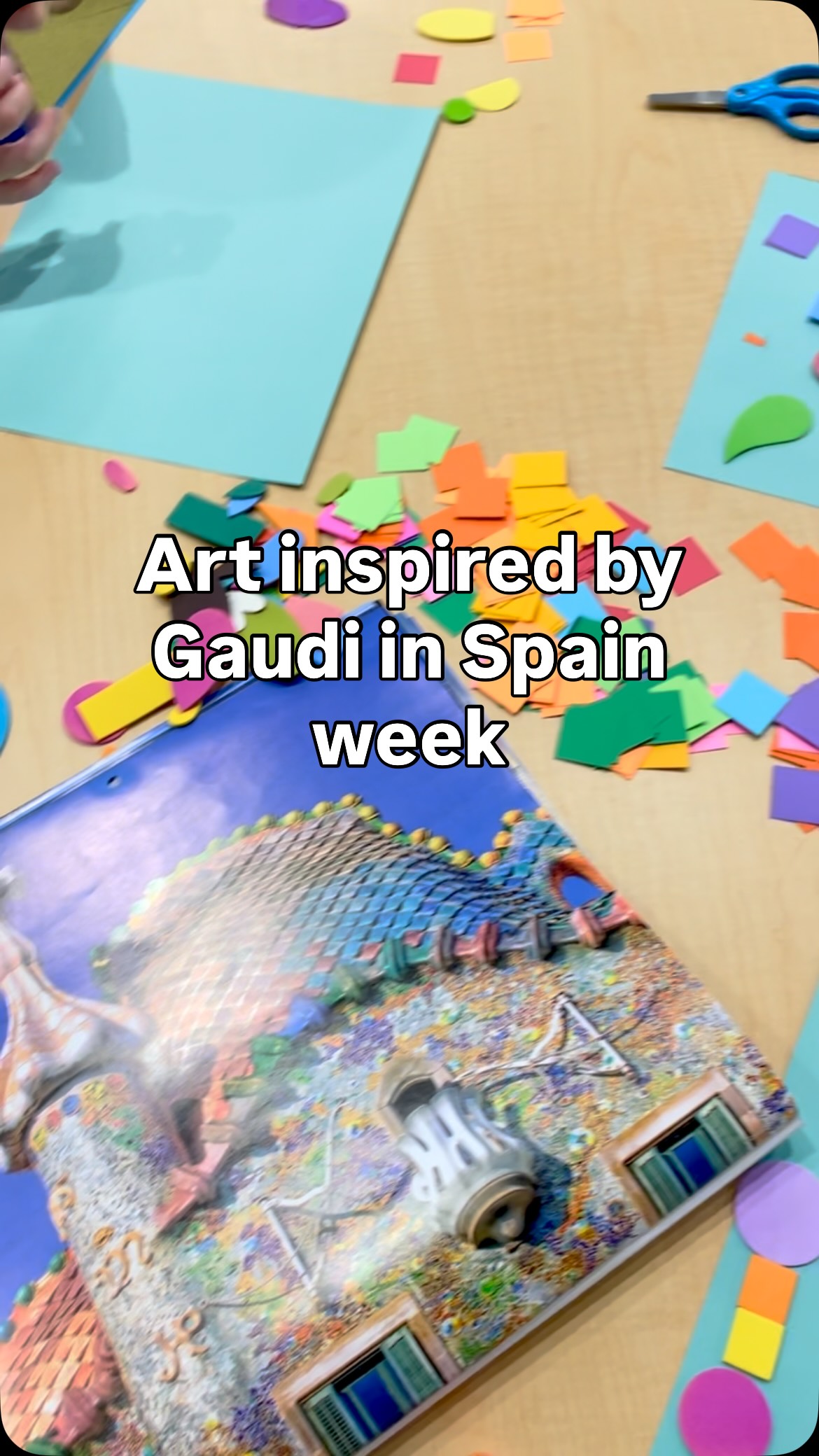 We went to Spain in World Explorers Art class this week! Antoni Gaudi’s colorful and curvy architecture draws tourists from around the world. Today, we sculpted Basílica de la Sagrada Família, and created colorful mosaic art inspired by Park Güell!
.
.
.
#homeschoolfamily #homeschoolkids #kidsartclasses #homeschooling #unschooled #playbasedlearning #interestbasedlearning #homeeducation #homeschoolart #homeschoolscience #kidsartinspiration #eastvalleymoms #barcelona #gaudi #spain #geography #arthistory #tempe #esanetwork #phoenixkids #homeschoolart
