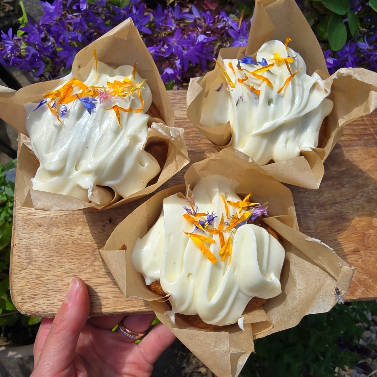 🌸 Carrot Cakes done the Layer'd way ✨️
☀️ bringing the sunshine today 🫶🏻
Eat good cake 🍰
#layerd_cakes #eatgoodcake ##eatbettercake #coffeeshopsupply #bespokebakes #cakeday #nonasties #alledible #YorkshireBaker #foodie #friday #undiscoveredbaker #cakesofinstagram #realingredients #bakersgonnabake