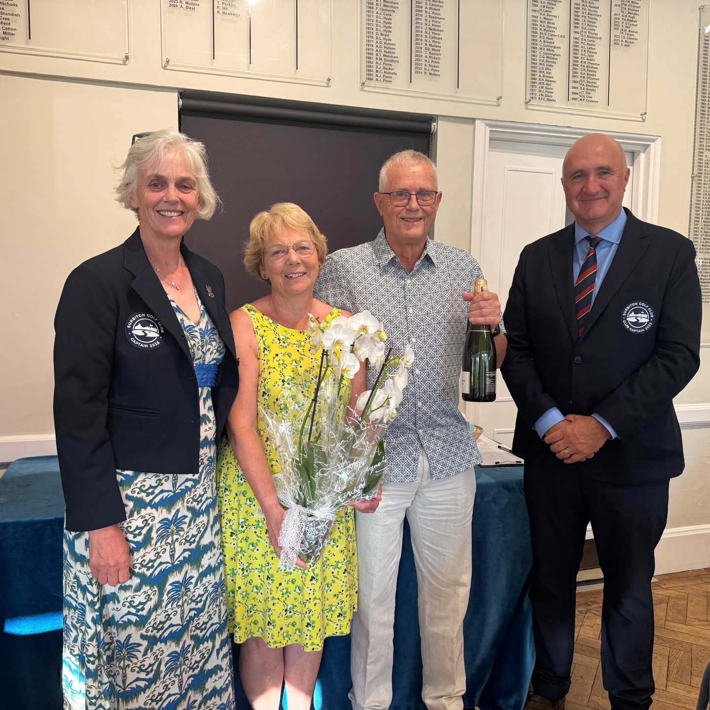 Congratulations to the winners of our Mixed Open Competition, Tony and Sally Rogers, members of Reigate Hill. A wonderful day all round with the course looking great. #surreygolfclub #surreygolfcourse #mixedopengolf