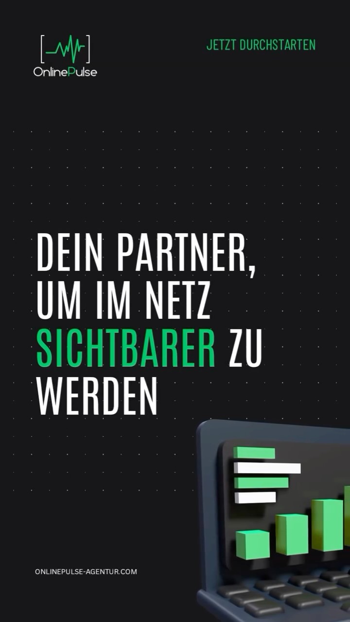 Du hast ein starkes Unternehmen – aber sieht man das auch online?
Viele bieten großartige Leistungen an. Nur sieht es niemand, weil die Sichtbarkeit fehlt.
Kein roter Faden auf Social Media. Kein gezielter Content. Keine Strategie.
Und irgendwann heißt es: „Marketing funktioniert bei uns irgendwie nicht.“
Das liegt nicht am Produkt – sondern an der Präsentation.
Wir sind onlinepulse – eine Agentur, die Klartext spricht und Ergebnisse liefert.
Wir helfen dir, dein Unternehmen so sichtbar zu machen, wie es sein sollte:
Professionell. Wiedererkennbar. Relevant.
🚀 Sichtbarkeit ist kein Zufall. Lass uns gemeinsam dafür sorgen, dass dein Auftritt auch nach außen das zeigt, was intern längst da ist: Qualität.
#sichtbarkeitfürunternehmen #onlinemarketingagentur #socialmediastrategie #b2bbranding #kundenfinden #onlinepulse #contentmitkonzept #markezeigen #digitalpräsenz #authentischesmarketing #socialgrowth #businessreels #reelmarketing #instagramfürunternehmen