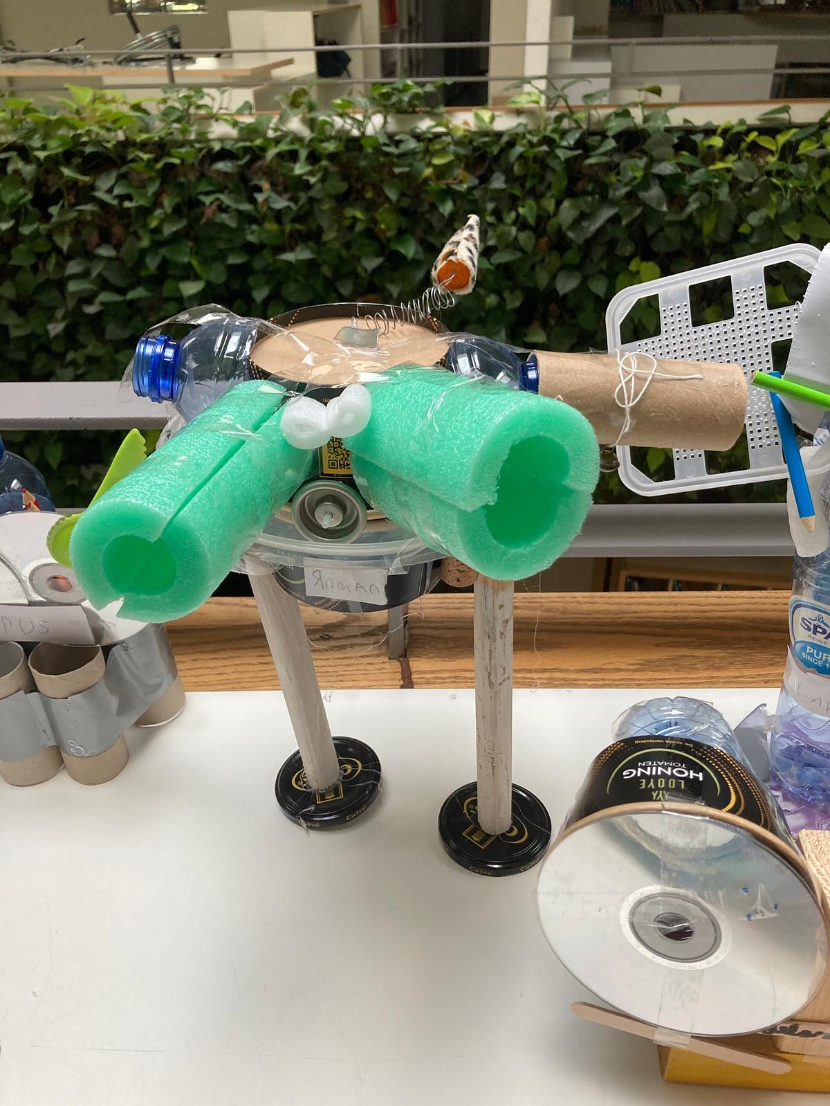 Beestjes geboren uit plastic-soup! 💚 #jufanita #bevo