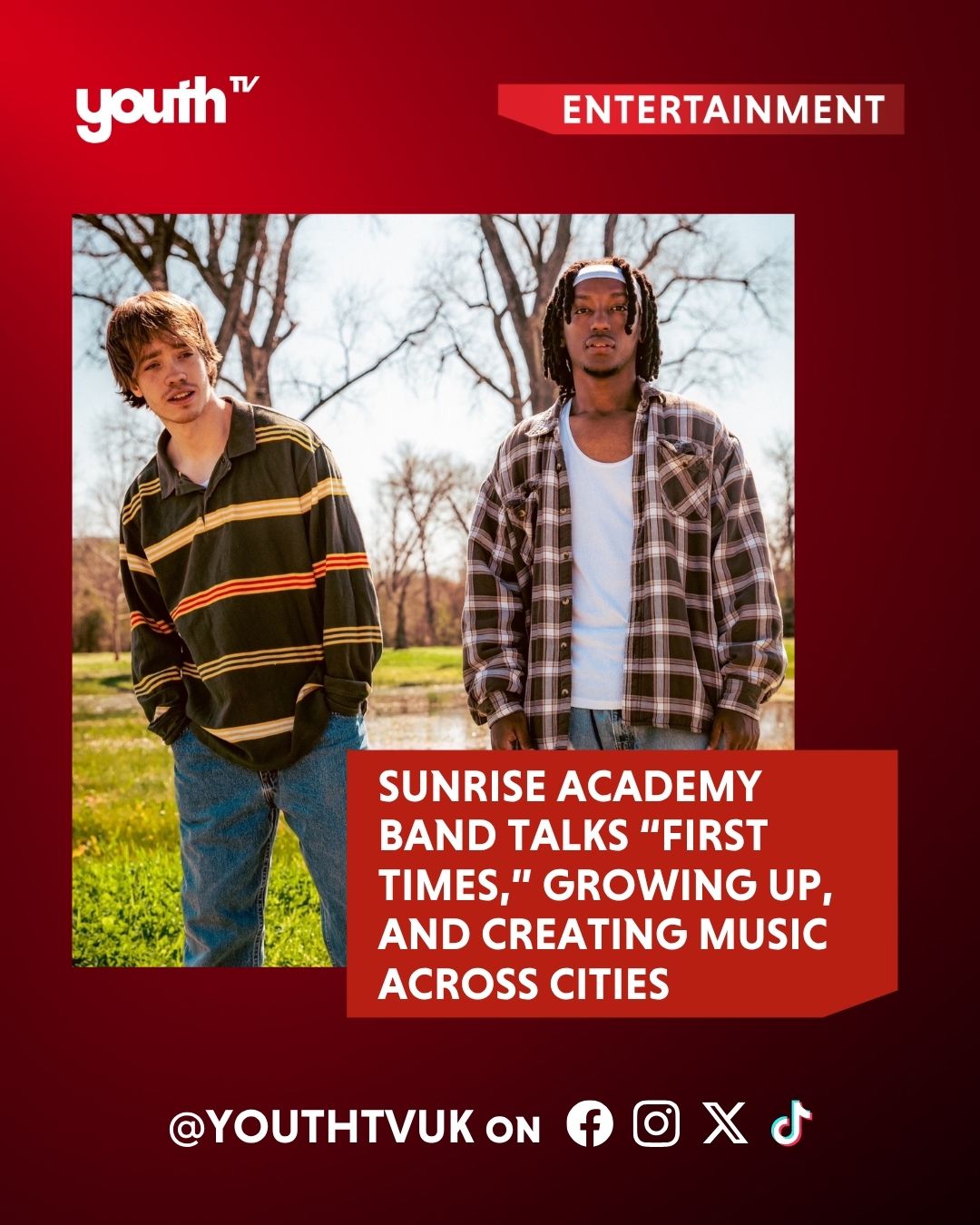 🎤✨ First times. Big moves. Real talk.
The Sunrise Academy Band is doing it differently — from different cities, with one sound 🎶
We just dropped a deep-dive interview with the band on YouthTV — and it’s a must-read 💬🔥
📲 Link in bio!
#YouthTV #SunriseAcademyBand #BandLife #NewMusic #IndieBand #GrowingUp #FirstTimes #CreativeJourney #BehindTheMusic #MusicAcrossCities #ArtistToWatch