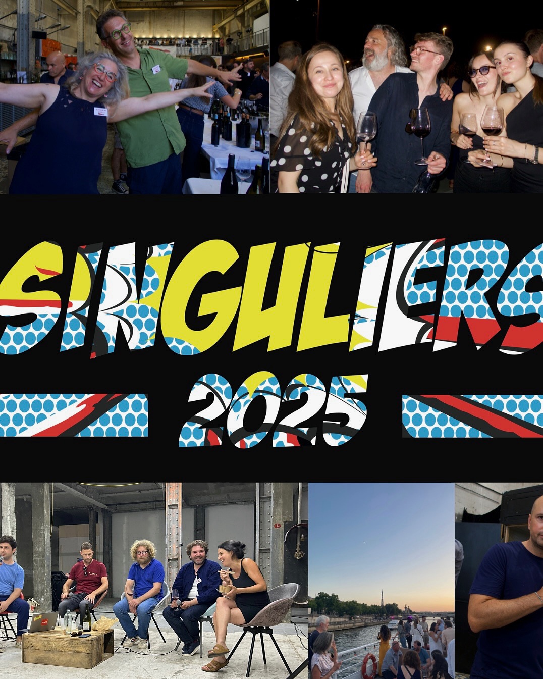 MERCI À TOUS !
Merci pour votre présence, votre enthousiasme et votre énergie lors de cette édition 2025 de SINGULIERS, sans doute la dégustation la plus chaude de l’histoire !
🍇 Merci aux vignerons pour leur passion, leur savoir-faire et leur singularité !
🥂 Merci à nos clients pour leur fidélité et leur curiosité.
Nous sommes heureux de vous représenter et de vous accompagner tous les jours.
À très vite !
L’équipe VINHOP