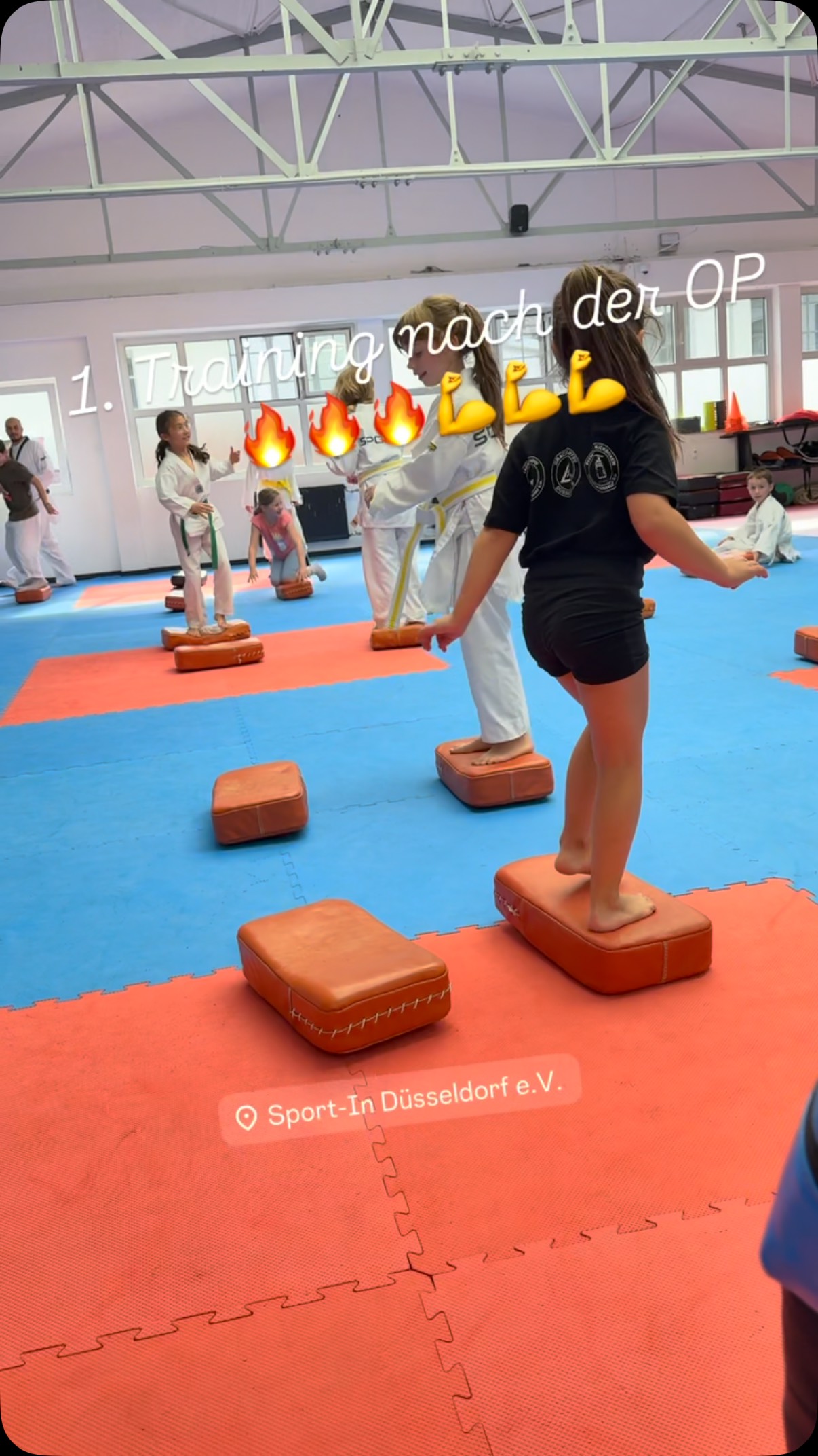 1. Training nach meiner OP an der Achillessehne 🔥💪🙏🏻 #taekwondo #sport #family #spaß #familie