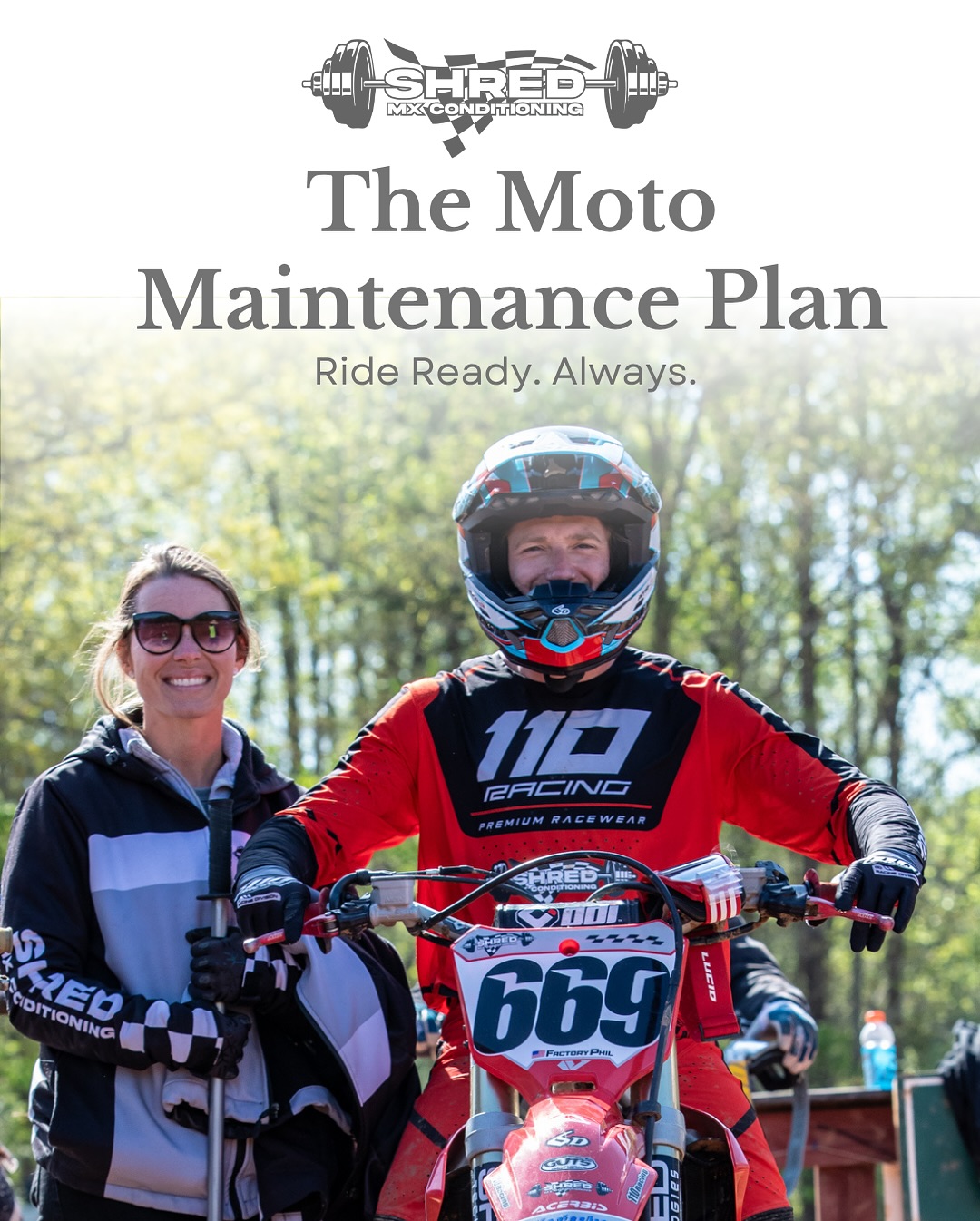 🏁 No Gym? No Problem. 🏁
Your fitness doesn’t have to take a backseat just because life gets busy or you’re in-between races. The Moto Maintenance Plan is a no-equipment, race-season-friendly workout program built specifically for motocross athletes who want to:
✅ Stay strong & mobile
✅ Avoid arm pump & burnout
✅ Feel ready on race day – not rusty
✅ Train anywhere, anytime – no fancy setup needed
This isn’t just a random bodyweight plan. It’s designed to complement your riding, not compete with it. Whether you’re traveling, slammed at work, or just don’t want to overtrain between motos – this plan keeps you in the game.
💥 Just $18 – a small investment to stay race-ready all season long.
🎯 No excuses. No equipment. Just results.
🛒 Tap the link in bio to grab it now & keep your edge all season long.
#MotoMaintenance #ShredMX #MotoFitness #NoEquipmentNeeded #TrainAnywhere #MXConditioning #motolife #mx #dirtbikes #motocross