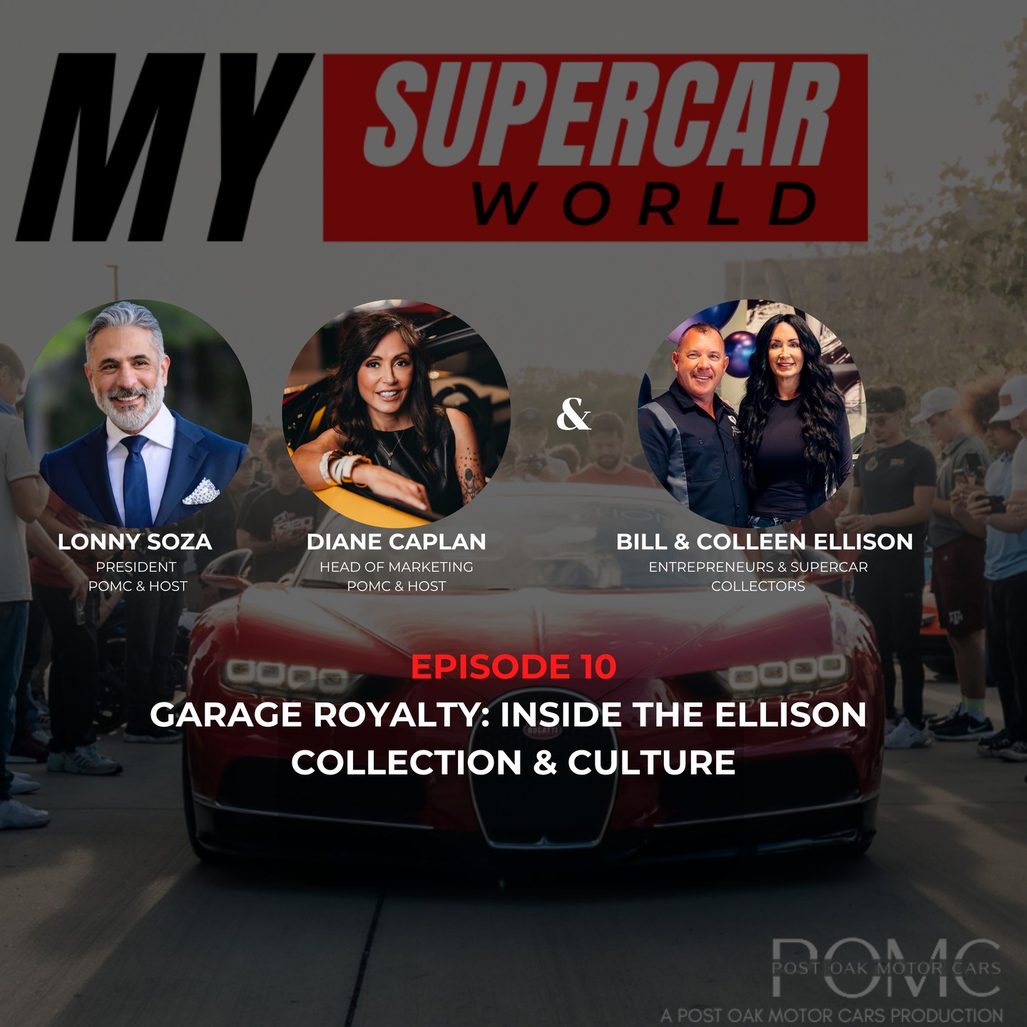 🎙️ Tune in Thursday as we're sitting down with Bill & Colleen Ellison for a new episode of My Supercar World.
From their shared love of cars to the stories behind the scenes of their journey, it's an open and honest conversation you won't want to miss.
🚗 Whether you're into supercars or just great storytelling, this one’s for you.
🎧 Listen on your favorite podcast app
📺 Watch it on YouTube
🔗 Link in bio
#MySupercarWorld #CarCulture #PodcastConversation #BillAndColleen #CarEnthusiasts #YouTubePodcast