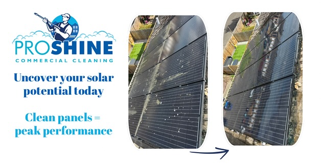 Check out this dramatic before-and-after from today’s solar panel clean by Proshine Commercial Cleaning. ⚡ A layer of grime doesn’t just dull the look — it can seriously impact your energy efficiency. That’s where we come in.
✅ Sparkling panels
✅ Better performance
✅ Long-term savings
Your panels deserve the Proshine treatment. 💧
👉 Optimize now
Let the light back in 🌞 #SolarPanelClean #EcoEfficiency #ProshineResults #beforeandafter