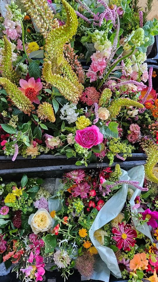 Be brave and choose colour... I adore classic colours.. but the joy of armfulls of bright botanical is something else..
#dorsetfloist #dorsetweddingflowers #dorsetweddingsupplier #somerleyhouseweddings #weddingflowers #dorsetweddingvendor
#stgileshouse #dorsetwedding #weddingbright #brightflowers