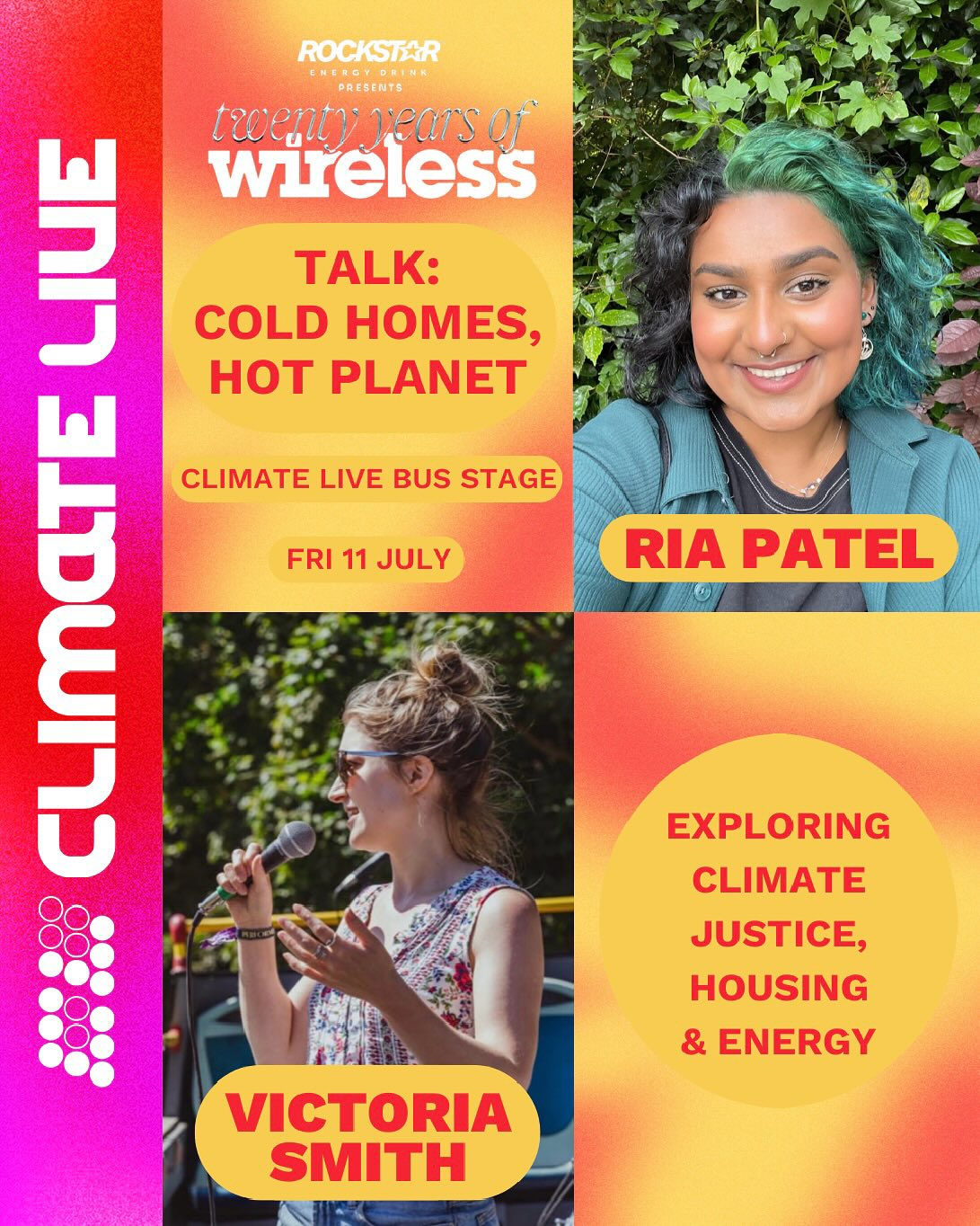 Chatting climate justice, energy & why new oil & gas is NOT the one @wirelessfest today! 3pm / @climateliveuk stage 💚
#StopRosebank