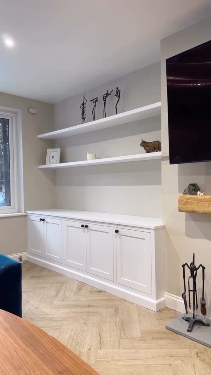 From workshop to installation. Handcrafted shaker style alcove units and floating shelves, made to measure and built to last.
#handmade #bespoke #interiordesign #decor