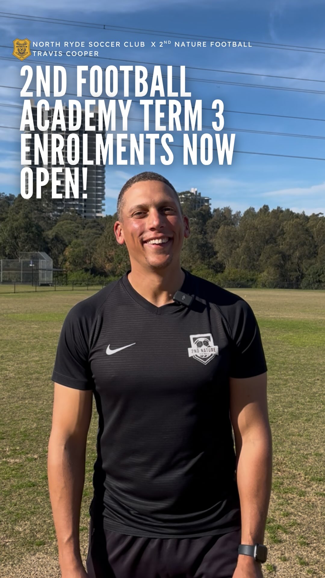 Meet Travis👋 He’s the man behind @2ndnaturefootball , bringing the energy and experience every academy session, he also is apart of our Super League squad.
This Term 3 we’ve got TWO programs running:
⚽️ Wednesday nights – Mixed sessions
⚽️ Friday nights - Girls only sessions
Want in? Head to the 2nd Nature Football website via the link in bio to register now! Spots are limited and you don’t miss out!