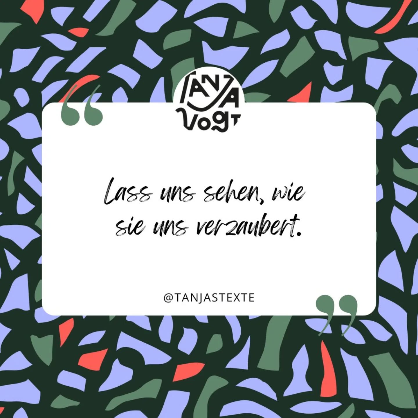 jeden tag magisch.
project details //
w/ @outdoorregionimst
task: texting website
more: www.imst.at
#tanjastexte
#tanjavogt
#textingstudio
#zeichenstilundemotion