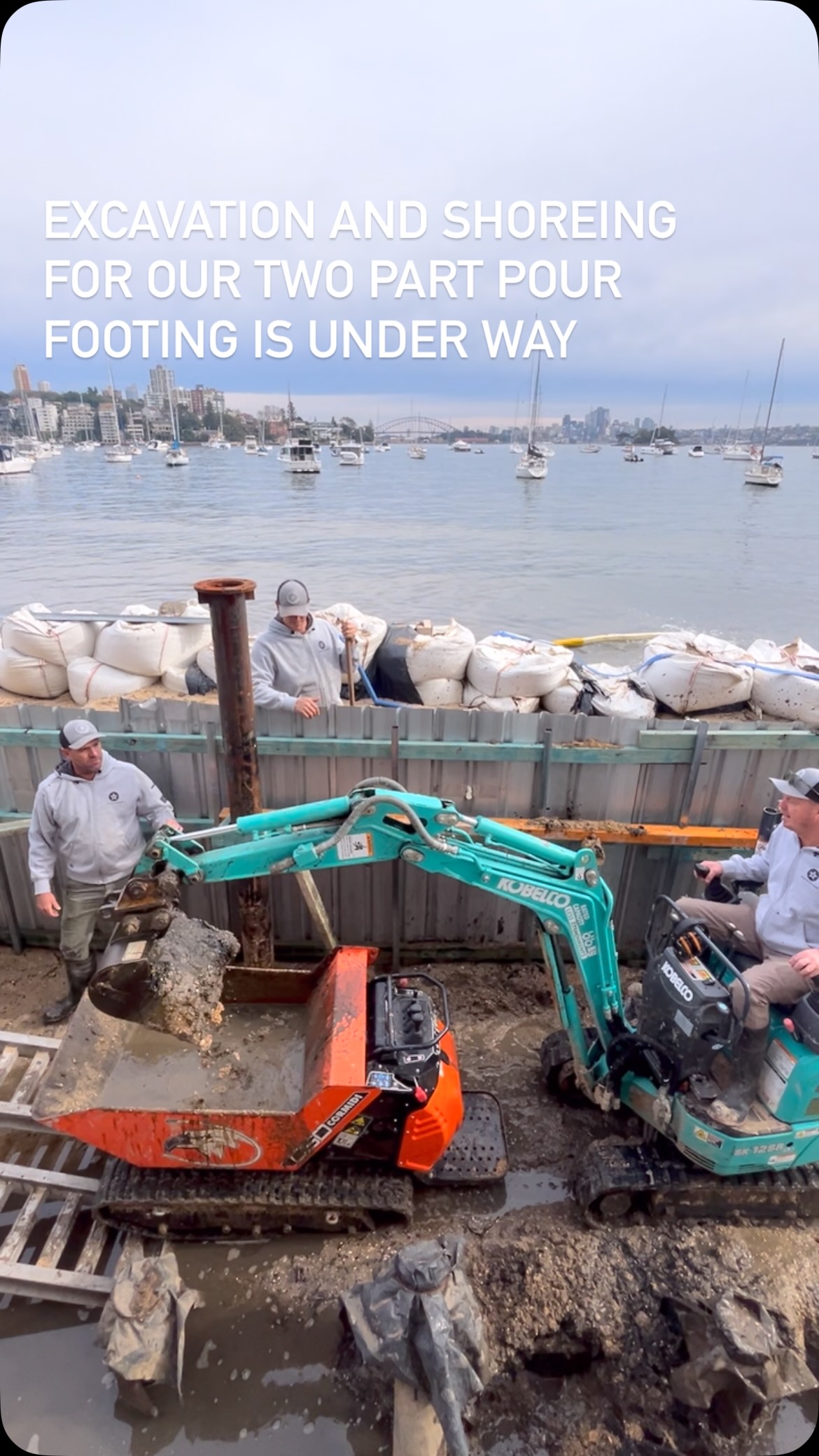 #landscapelover #landscapephotography #seawall #landscapecaptures #landscape #footing #landscaping #beforeandafter #highlight