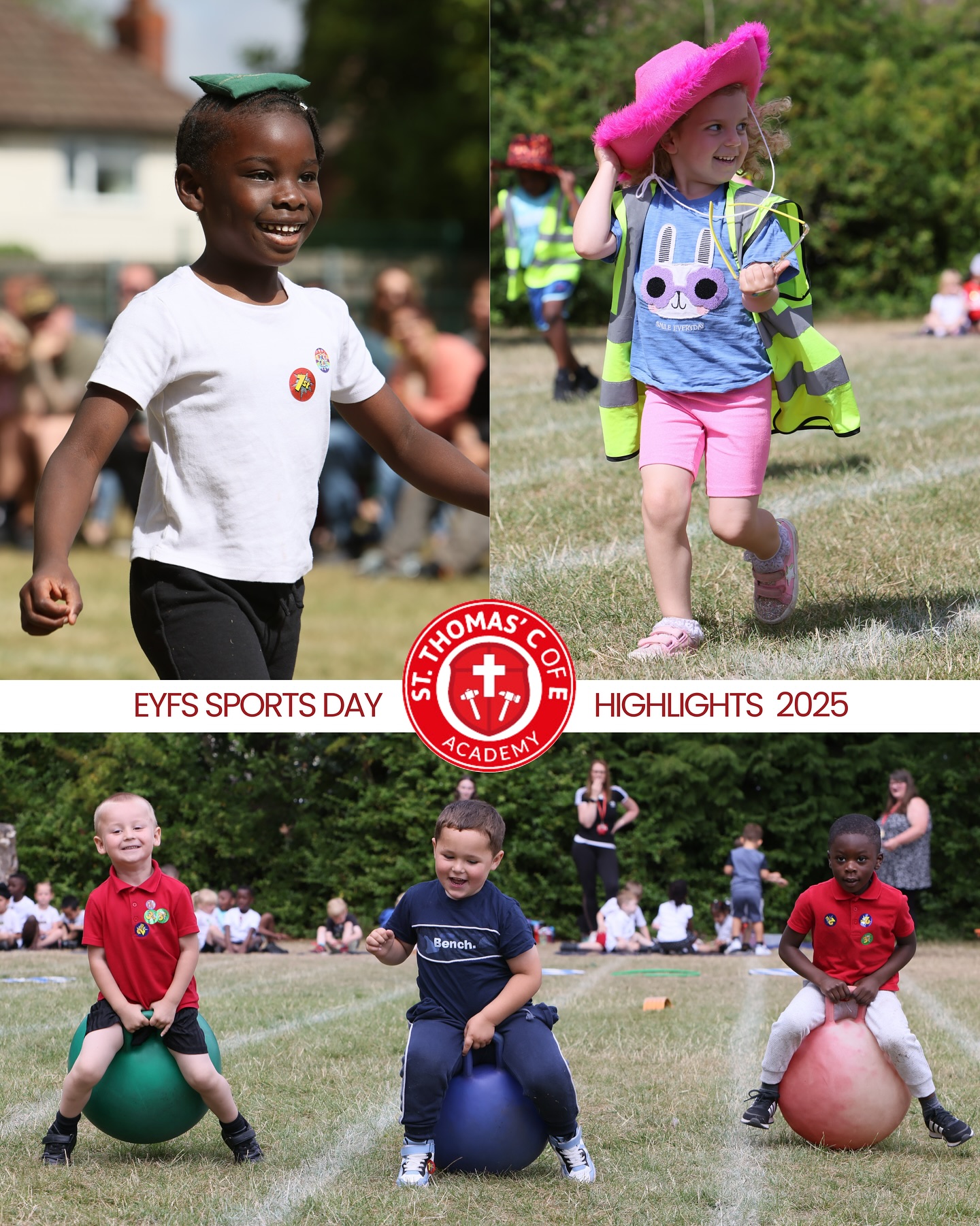 Take a look at some of the action from our first annual Sports Day earlier this week!
Keep an eye out for more action shots as the rest of our children take part in their upcoming Sports Days 🏅👟✨