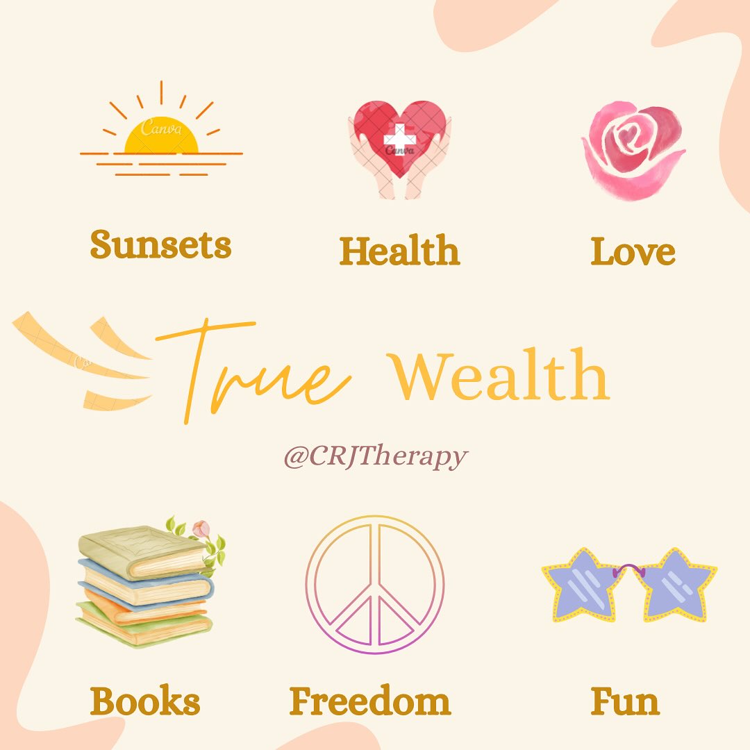 ✨ What do you see as true wealth in your life? ✨ Often we value our material possessions and forget about the simple values: our life, the people who surround us with love and the world we are one with 🌎 For me, true value comes from finding joy in the things that don’t cost money, free from the “desire - what’s next” loop ❤️
#true #wealth #wealthmindset #luxurylifestyle #luxury #mentalhealth #mentalhealthawareness #mentalhealthadvocate #mentalhealthadvice #mentalhealthsupport #selfcarethreads #selfcaresunday #smallwins #mentalhealthquotes #YouAreNotAlone #youmatter #boundaries #protectyourenergy #goodvibes #therapy #selflove #selfcare