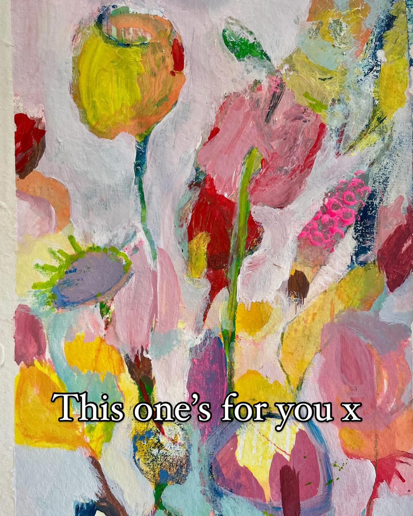 Flowers to say goodbye to a good friend. Lindsay Figura-Piper, a talented artist and a dear friend…missed so much and taken too soon. We’ll remember you with wild and brilliantly colourful flowers that were just like your stunning paintings. Rest well xxx
#lindsayfigurapiper
#farewell
#friendship
#artistofinstagram
#flowerspainting
#flowerstoremember
#theneedtoremember
#wildcolours
#expressivearts
#sayinggoodbye