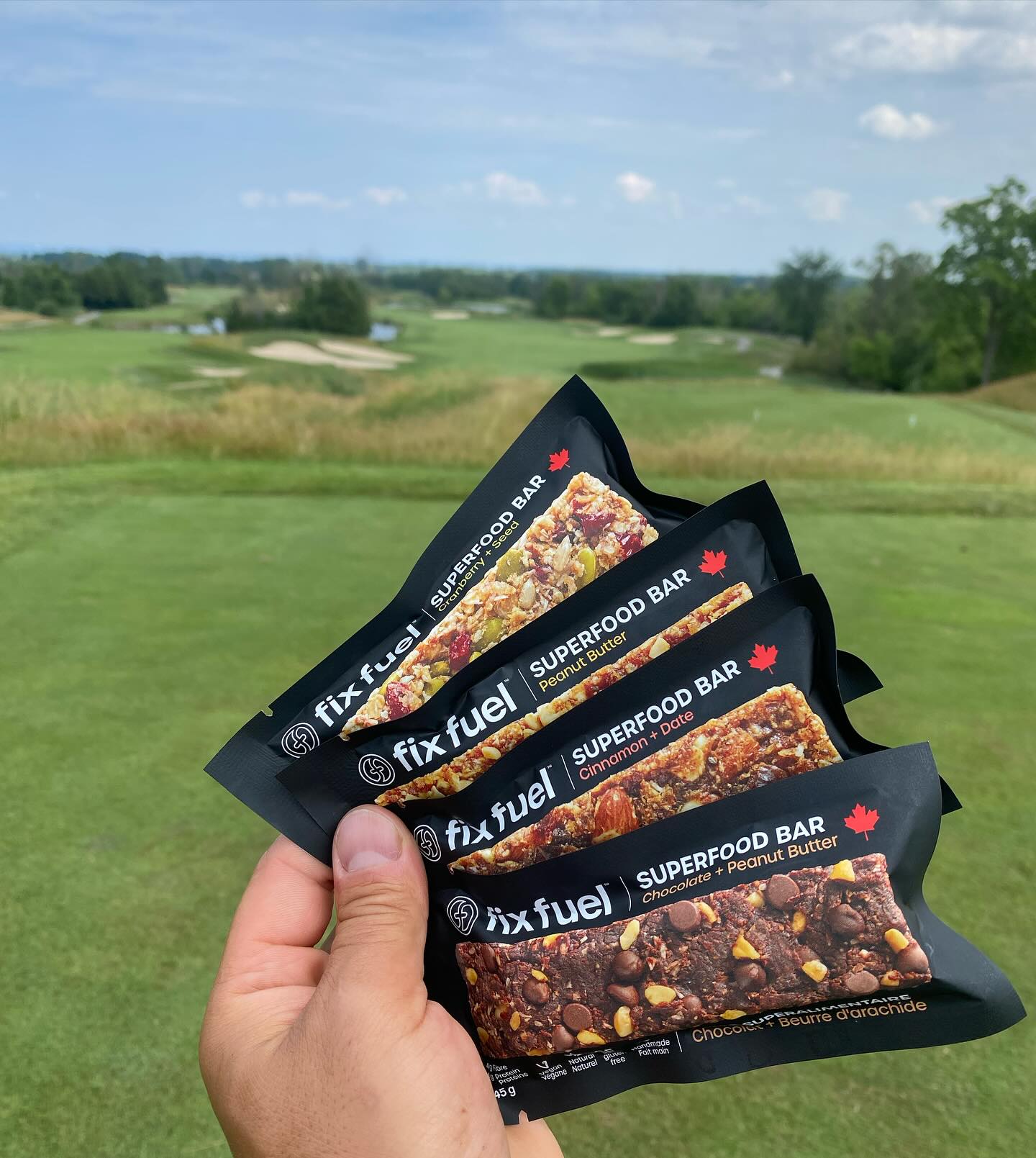 Teeing off the back nine with birdies in mind and Fix Fuel in hand.
#fixfuel #fuelup #birdiebar