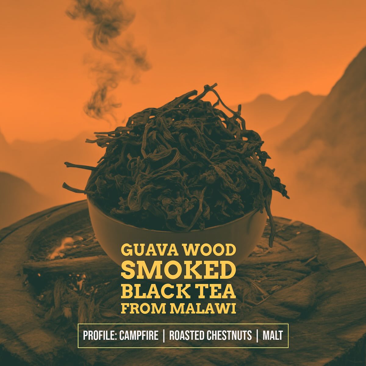 Smokey Highlands Black Tea is Inspired by the legendary Lapsang Souchong, this African-grown tea is hand-harvested with care and smoked using fragrant guava wood gathered from the tea farm, a regional twist that imparts a softer, fruit-tinged smoke profile.
Lighter than its Chinese counterpart, Smokey Highlands delivers a layered cup with notes of campfire, roasted chestnuts, and warm malt. The smoke is present but balanced, allowing the tea’s natural richness to shine.
Bold, rare, and daring! The perfect cup for the adventurous tea drinker.
#teaadventure #raretea #malawitea #smokedtea #lapsangsouchong #teaconnoisseur #strongtea #tealife