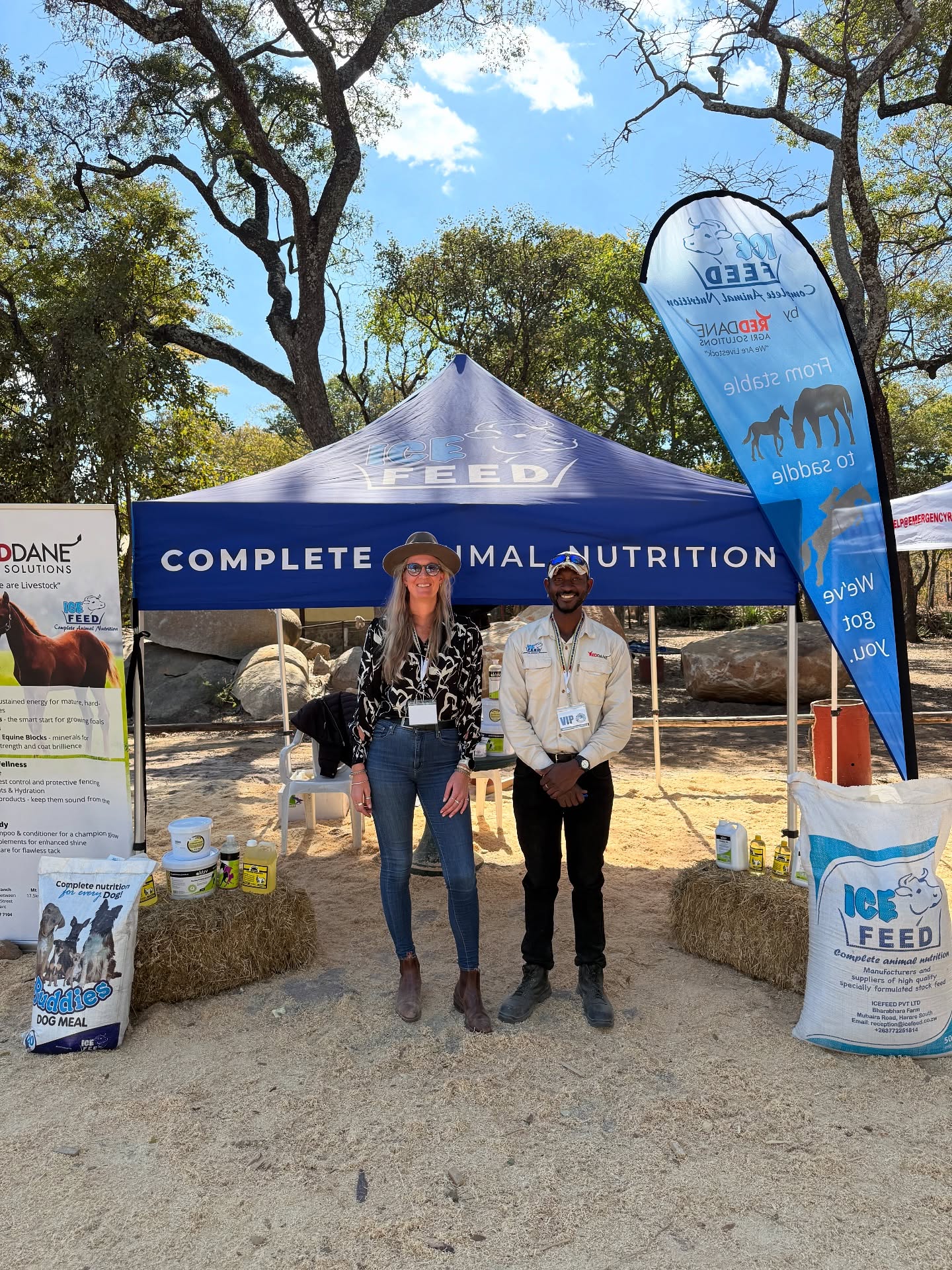 We loved being able to sponsor and attend the Zimbabwean Arabian National Champs, watching some unique and beautiful horses in action! It was awesome to see one of our top Icefeed customers, @swalesarabianstud take home so many prizes.
This was also the first time we had our new equine range on display! Please contact Simba at our ART farm branch if you have any equine-related questions. The equine range is available at all our branches.
#reddaneagrisolutions #icefeed #equine #equinesupplements #horsefeed #horsecare #equinewellness #arabianhorses #wearelivestock
