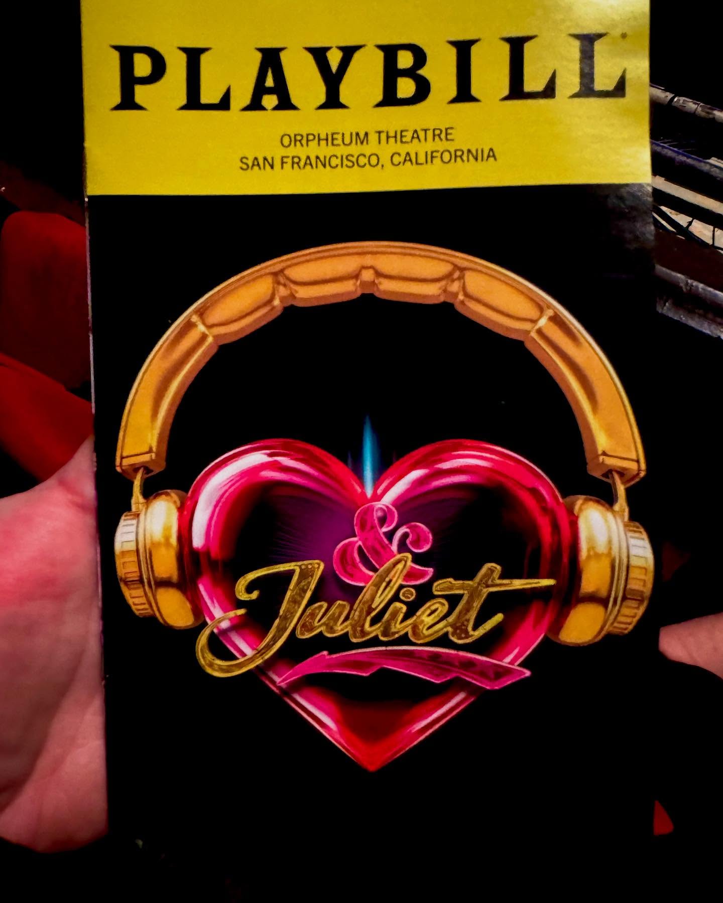 Musical Night - & Juliet
#musical #&juliet #bsf #broadwaysf #broadway #sanfrancisco #orpheumtheatre #musicalqueens #Gay #lgbt #shakespeare #love #instagood