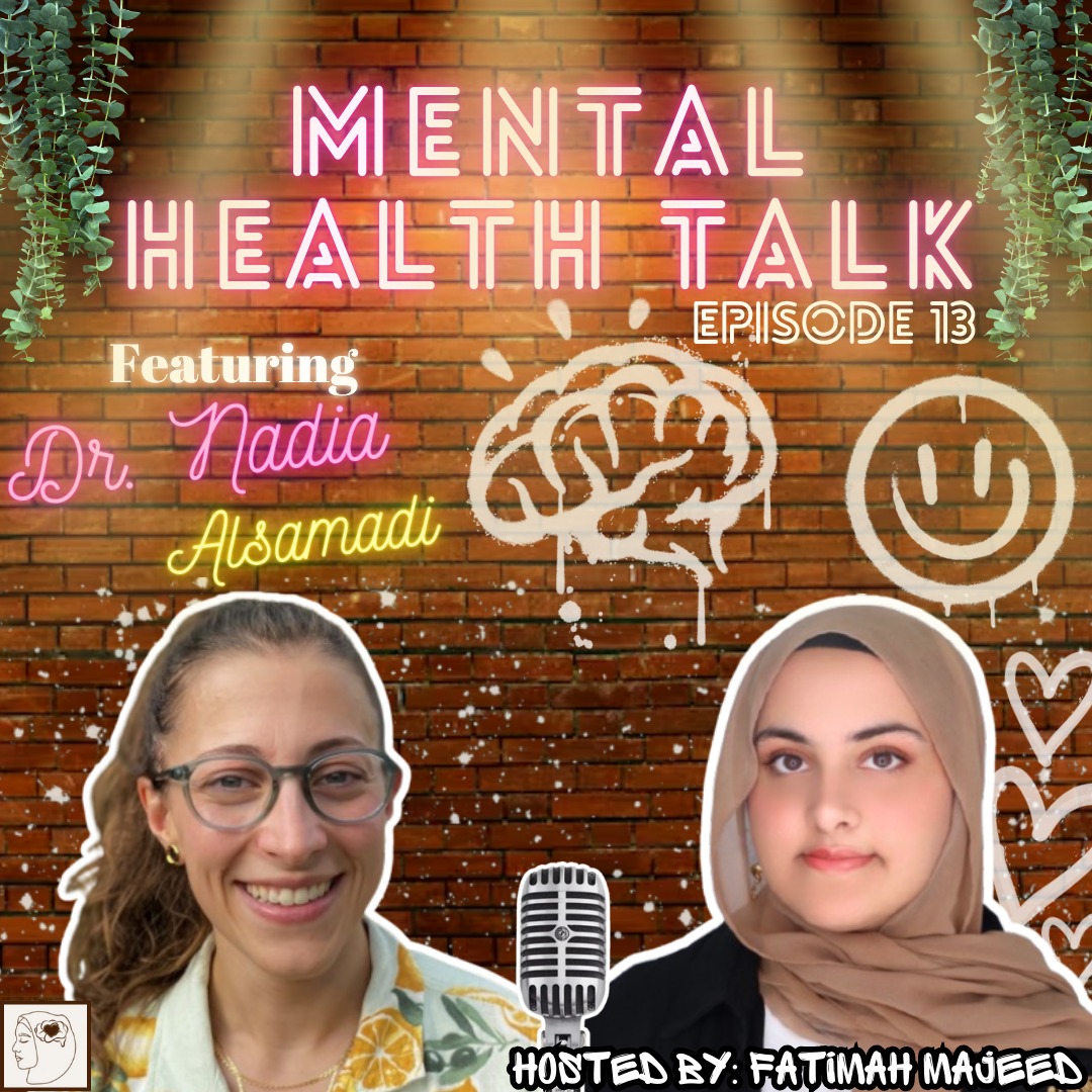 Welcome to the series finale of Mental Health Talk! A show where we interview prominent figures in the Arab American and mental health spaces in order to gain valuable insights based on their knowledge and experiences.
In today’s episode, AAMHA board member Fatimah Majeed sits down with Palestinian-American Psychologist, Dr. Nadia Alsamadi, as she shares her insights and expertise on Obsessive-Compulsive Disorder (OCD).
Watch the full episode: https://www.arabmentalhealth.org/post/mental-health-talk-ep-13-interview-with-dr-nadia-alsamadi
Learn more about Dr. Nadia:
Website: www.beyondthebinarypsych.com
Email: dr.nadia@beyondthebinarypsych.com
Instagram: @beyondthebinarypsych
Resources, education, and treatment: https://iocdf.org/about-ocd
#AAMHA #arabmentalhealth #arabs #mentalhealthmatters #endthestigma #mentalhealthtalk #mentalhealth #interview #therapy #ocd #ocdawareness #obsessivecompulsivedisorder #advocacy