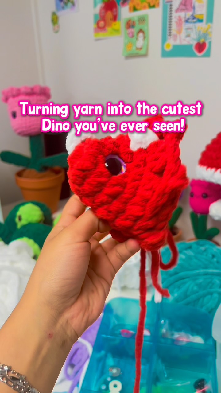 These mini triceratops plushies are still one of my absolute favs to bring to markets! I love that I can make them in literally any color and they always turn out so cute. 💕✨
Which color would you pick if you got one? 🦕
#crochet #amigurumi #yarnfusion #handmadebusiness #crochetplushies #plushies