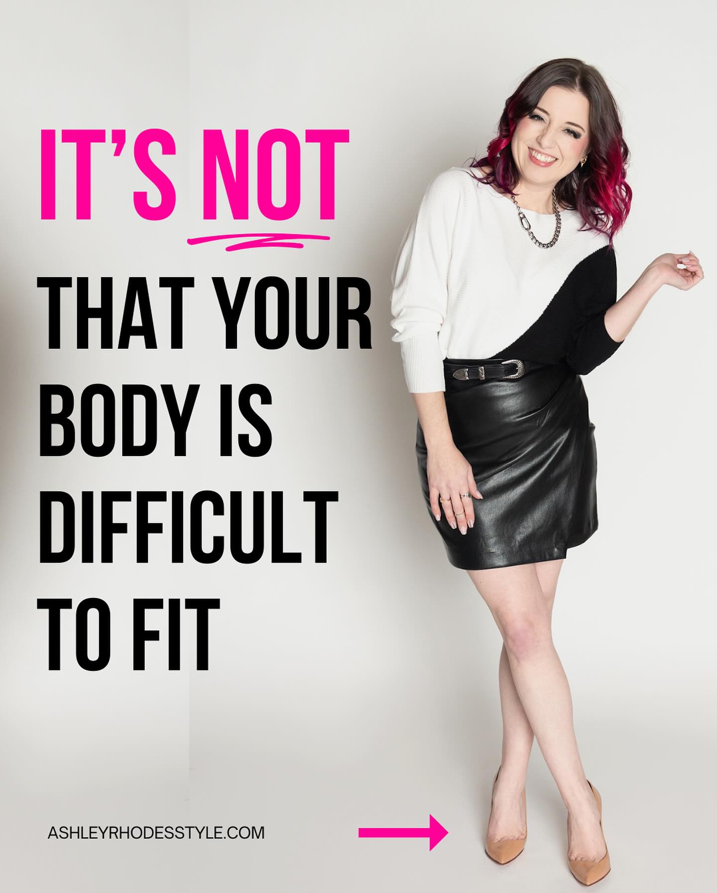 It’s not that your body is difficult to fit.
It’s that the retail industry isn’t built for real women – they ignore real-life fit, attention to detail, and longevity.
⚡️ Here’s the truth:
It’s not you. You just need a styling strategy that actually works for your body and life.
✨ I created a free step-by-step capsule wardrobe series to help you build a wardrobe you love, wear, and keep.
👉 Tap the link in my bio to start today!