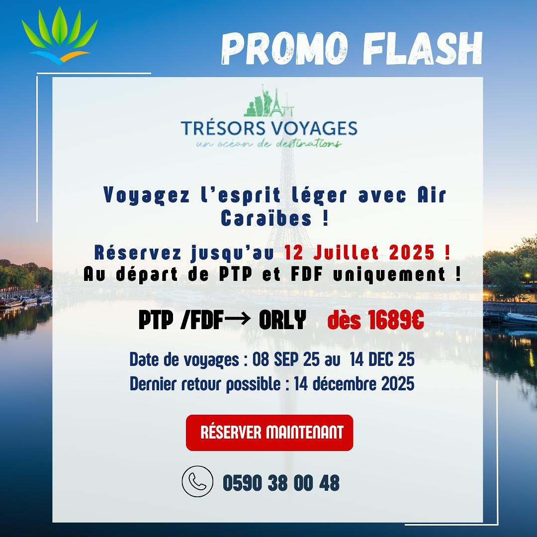 Vous êtes gâtés pour vos prochaines vacances chez Tresors voyage, ne laisser pas passer votre chance , venez réserver votre prochaine sources de bonheur !
#voyage #france #fun #tresorsvoyages