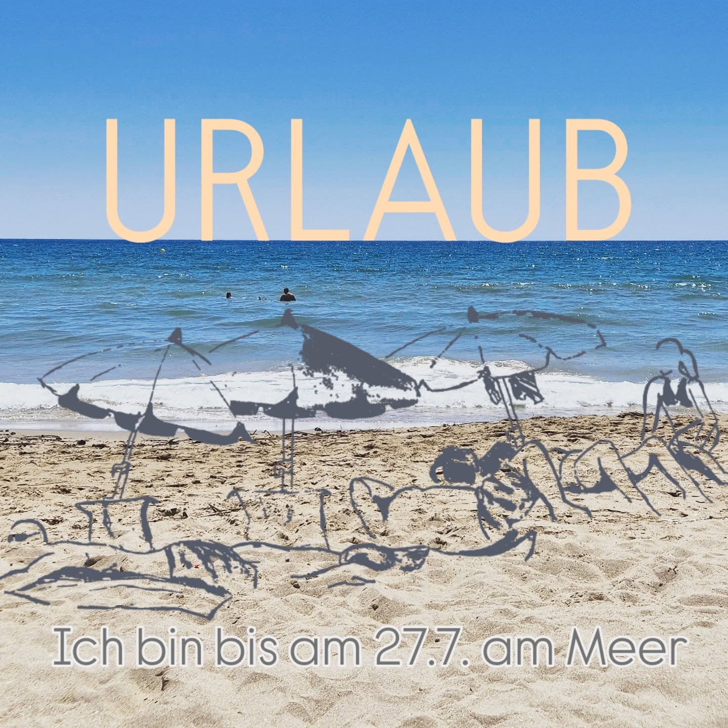 Ich bin bis am 27.7. am Meer und danach wieder erholt für dich da!
DU DARFST NATÜRLICH TROTZDEM BESTELLEN!
BESTELLUNGEN WERDEN NACH DEM 27.7. WIE GEWOHNT GEDRUCKT UND VERSENDET!