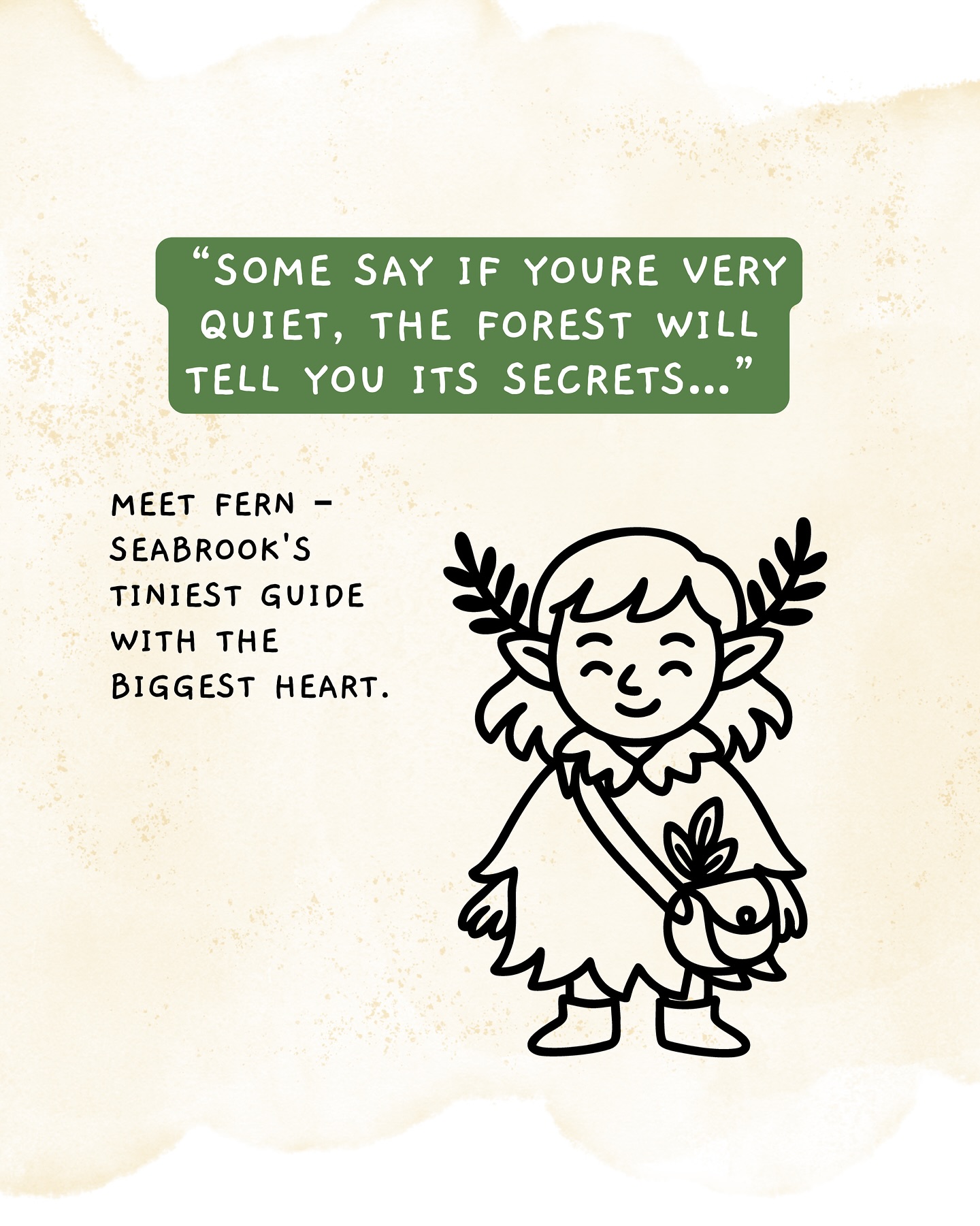“Some say if you’re very quiet, the forest will tell you its secrets…”
Meet Fern - the tiniest guide in Seabrook with the biggest heart. In 🌲 Rainforest Ranger, kids ages 5–11 follow her trail through mossy paths, hidden sounds, and forest creature crafting.
This 2.5-hour Seedling Adventure includes storytelling, nature journaling, sensory play, and a muddy good time.
No screens. No glitter crafts. Just real wonder.
DM “𝗦𝗘𝗘𝗗𝗟𝗜𝗡𝗚” to save your child’s spot.
#OutdoorLearning #PNWKids #SeabrookWA #SeedlingAdventure #CuriousKids