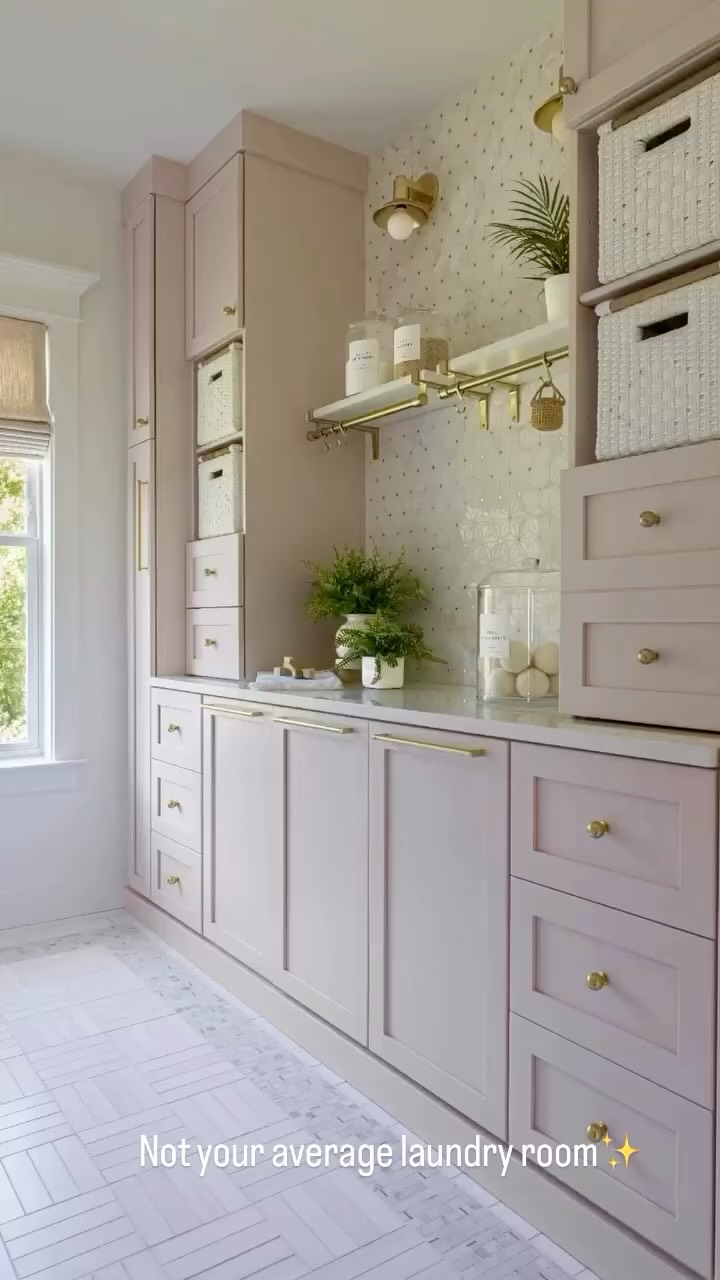 You’d never guess this is a laundry room. ✨
Behind every panel lies a hidden function—an ironing board that tucks away, laundry baskets behind pocket doors, a concealed trash pullout, and even a built-in dock for the iron. The machines? Discreetly hidden behind cabinetry that feels more like custom furniture than utility.
We believe hardworking spaces should still feel beautiful. This luxury laundry room proves that functionality and elevated design can live in harmony.
#luxurylaundryroom
—
modern interior design, functional layout, hidden storage solutions, luxury laundry, custom cabinetry, refined utility, beautiful storage solutions, elevated family home, quiet luxury, laundry room design, concealed appliances, design with feeling, muted color palette, natural textures, intentional styling, timeless finishes, curated details, soft contrast, thoughtful design, warm modern interiors, home that breathes, minimal but layered, built-in cabinetry, textural styling, soulful spaces